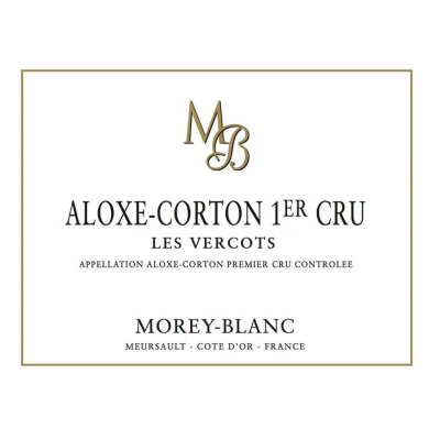 Morey-Blanc Aloxe-Corton 1er Cru Les Vercots 2018 (1x75cl)