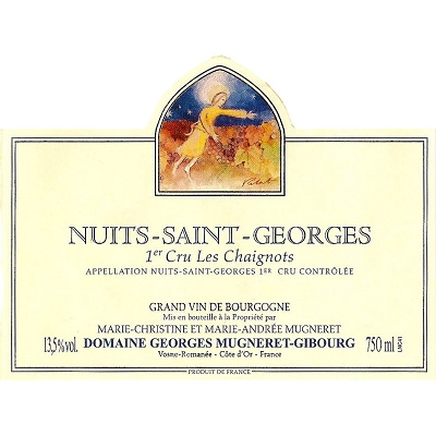 Georges Mugneret-Gibourg Nuits-Saint-Georges 1er Cru Les Chaignots 2010 (6x75cl)