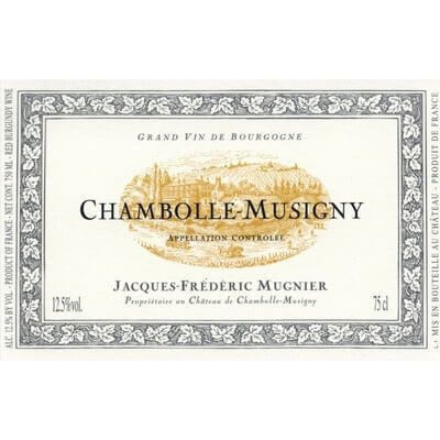 Jacques Frederic Mugnier Chambolle-Musigny 2021 (5x75cl)