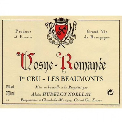 Hudelot-Noellat Vosne-Romanee 1er Cru les Beaumonts 1986 (4x75cl)