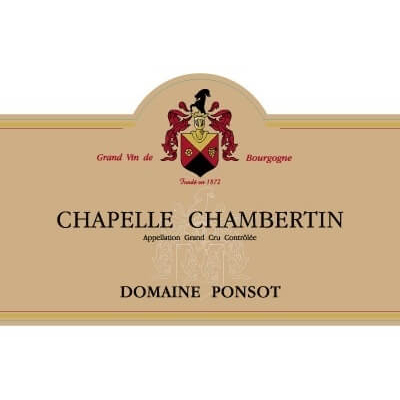 Ponsot Chapelle-Chambertin Grand Cru 2022 (6x75cl)