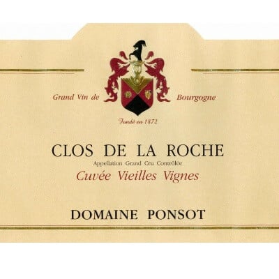 Ponsot Clos-de-la-Roche Grand Cru VV 2008 (1x300cl)