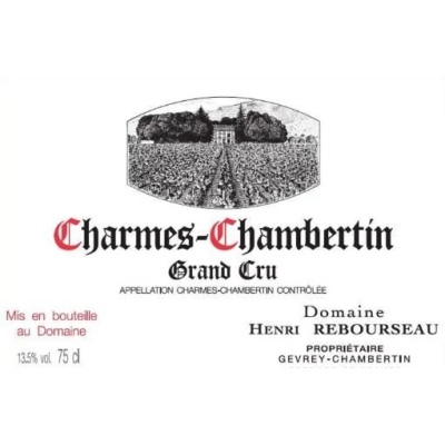 Henri Rebourseau Charmes-Chambertin Grand Cru 2017 (1x75cl)