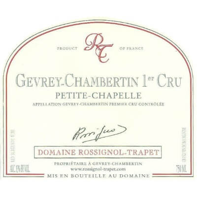 Rossignol-Trapet Gevrey-Chambertin 1er Cru Petite Chapelle 2022 (6x75cl)