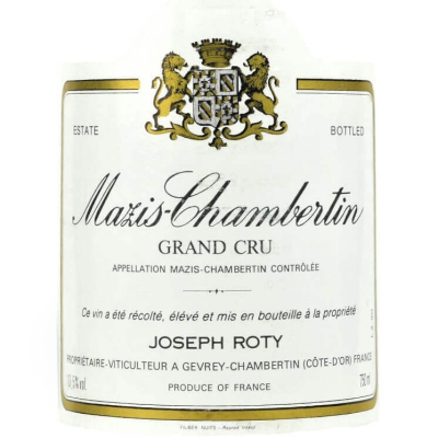 Joseph Roty Mazy-Chambertin Grand Cru 2011 (6x75cl)
