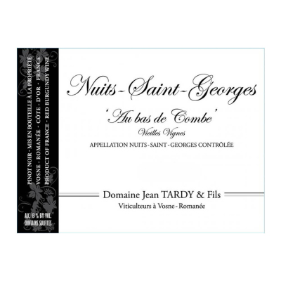 Jean Tardy Nuits-Saint-Georges Aux Bas de Combe 2023 (6x75cl)