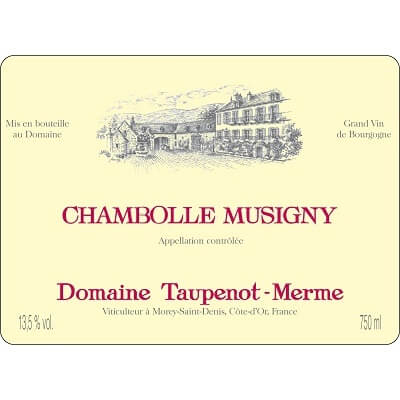 Taupenot Merme Chambolle-Musigny 2022 (6x75cl)