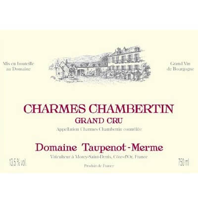 Taupenot Merme Charmes-Chambertin Grand Cru 2022 (6x75cl)