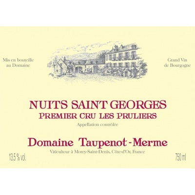 Taupenot Merme Nuits-Saint-Georges 1er Cru Les Pruliers 2013 (6x75cl)