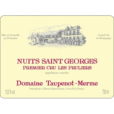 Taupenot Merme Nuits-Saint-Georges 1er Cru Les Pruliers 2018 (6x75cl)