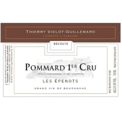 Violot-Guillemard Pommard 1er Cru Epenots 2022 (1x75cl)