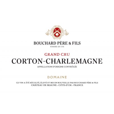 Bouchard Pere & Fils Corton-Charlemagne Grand Cru 2017 (6x75cl)