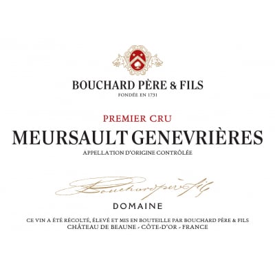 Bouchard Pere & Fils Meursault 1er Cru Les Genevrieres  2016 (1x150cl)