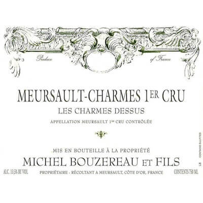 Michel Bouzereau Meursault Charmes 1er Cru Les Charmes Dessus 2013 (6x75cl)
