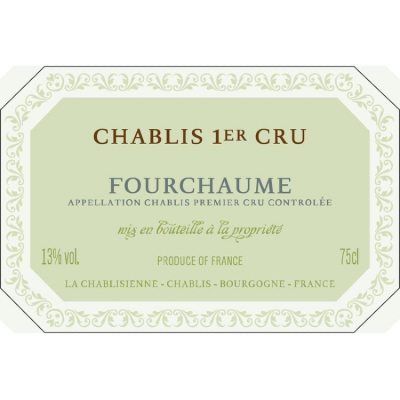 Chablisienne Chablis 1er Cru Fourchaume 2020 (6x75cl)