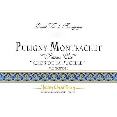 Jean Chartron Puligny-Montrachet 1er Cru Clos de la Pucelle 2022 (6x75cl)