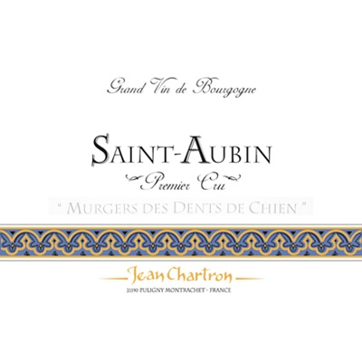 Jean Chartron Saint-Aubin 1er Cru Murgers des Dents de Chien 2018 (12x75cl)