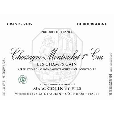 Marc Colin & Fils Chassagne-Montrachet 1er Cru Les Champs Gains 2000 (1x75cl)