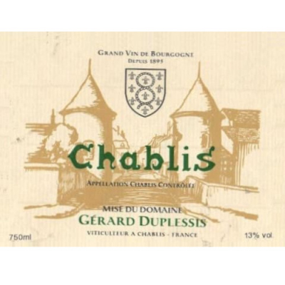 Gerard Duplessis Chablis 2022 (12x75cl)