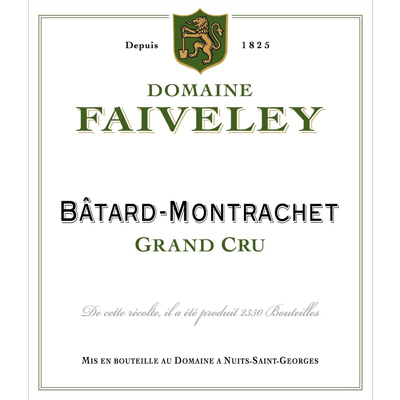 Faiveley Batard-Montrachet Grand Cru 2018 (6x75cl)