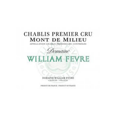 William Fevre Chablis 1er Cru Mont de Milieu 2020 (6x75cl)