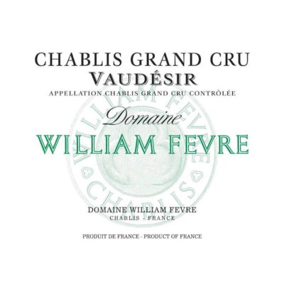 William Fevre Chablis Grand Cru Vaudesir 2022 (12x75cl)
