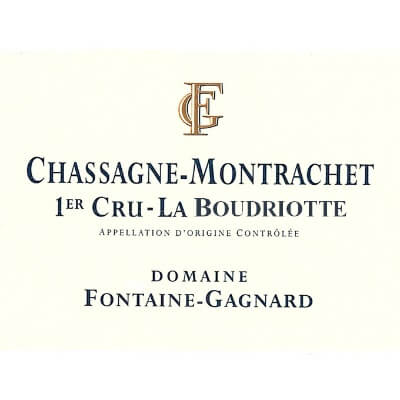 Fontaine-Gagnard Chassagne-Montrachet 1er Cru La Boudriotte 2022 (6x75cl)