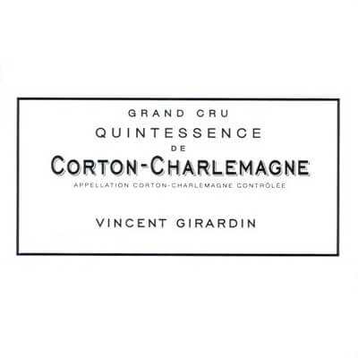 Vincent Girardin Quintessence de Corton-Charlemagne Grand Cru 2018 (6x75cl)