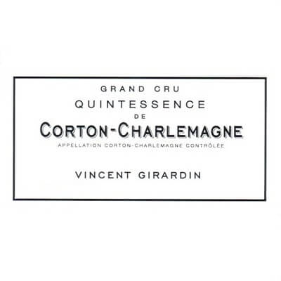 Vincent Girardin Quintessence de Corton-Charlemagne Grand Cru 2022 (12x75cl)