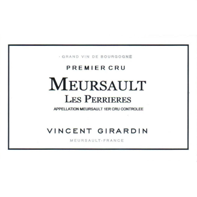 Vincent Girardin Meursault 1er Cru Les Perrieres 2020 (6x75cl)