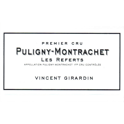 Vincent Girardin Puligny-Montrachet 1er Cru Les Referts 2022 (6x75cl)