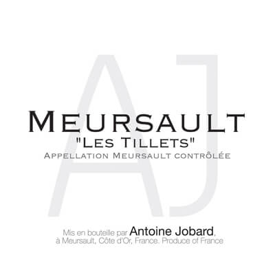 Francois et Antoine Jobard Meursault Les Tillets 2016 (6x75cl)