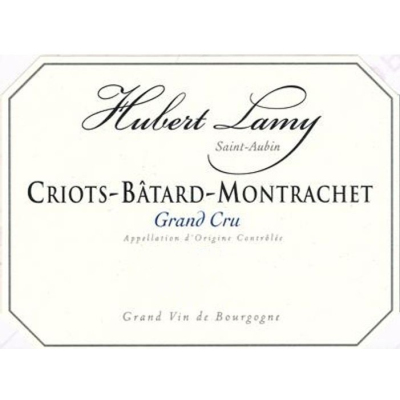 Hubert Lamy Criots-Batard-Montrachet Grand Cru 2022 (3x75cl)