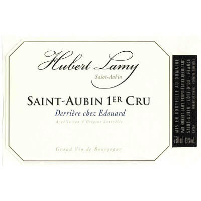 Hubert Lamy Saint-Aubin 1er Cru Blanc Derriere Chez Edouard 2018 (1x75cl)