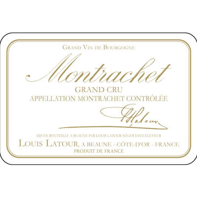 Louis Latour Montrachet Grand Cru 2022 (12x75cl)