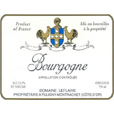Leflaive Bourgogne Blanc 2019 (3x150cl)