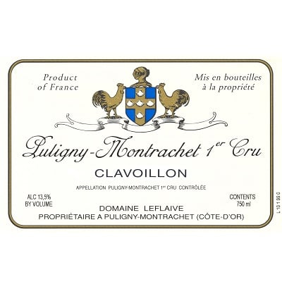 Leflaive Puligny-Montrachet 1er Cru Clavoillon 2017 (6x75cl)