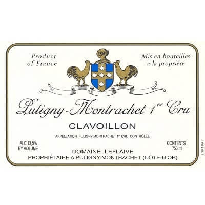 Leflaive Puligny-Montrachet 1er Cru Clavoillon 2021 (6x75cl)