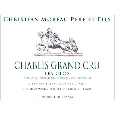 Christian Moreau Chablis Grand Cru Les Clos 2022 (6x75cl)