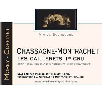 Morey-Coffinet Chassagne-Montrachet 1er Cru Les Caillerets 2021 (6x75cl)