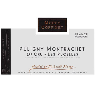 Morey-Coffinet Puligny-Montrachet 1er Cru Les Pucelles 2007 (12x75cl)