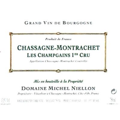 Michel Niellon Chassagne-Montrachet 1er Cru Les Champs Gains 2021 (6x75cl)