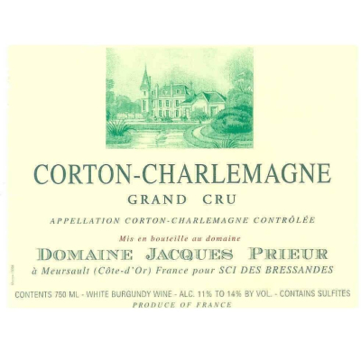 Jacques Prieur Corton-Charlemagne Grand Cru 2016 (3x75cl)