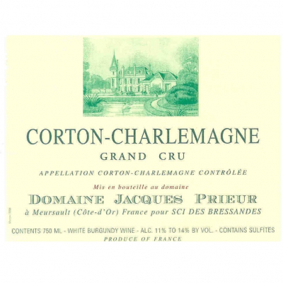 Jacques Prieur Corton-Charlemagne Grand Cru 2010 (6x75cl)