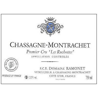 Ramonet Chassagne-Montrachet 1er Cru Les Ruchottes 2021 (6x75cl)