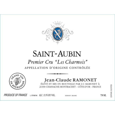 Ramonet Saint-Aubin 1er Cru Charmois Blanc 2019 (1x75cl)