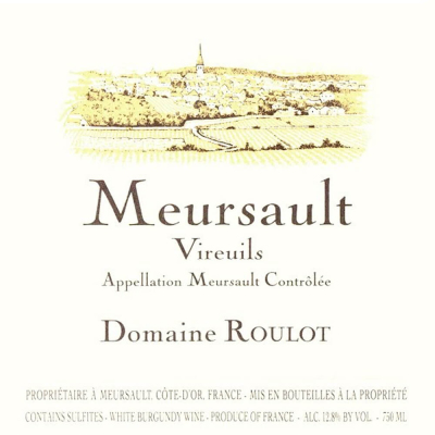 Roulot Meursault Vireuils Blanc 2022 (2x75cl)