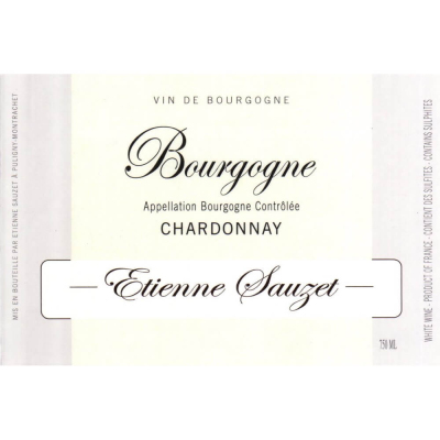 Etienne Sauzet Bourgogne Blanc 2022 (6x75cl)
