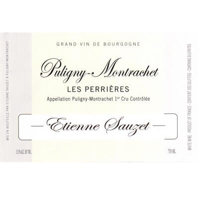 Etienne Sauzet Puligny-Montrachet 1er Cru Les Perrieres 2022 (1x75cl)