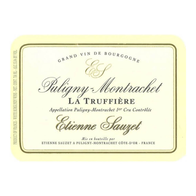 Etienne Sauzet Puligny-Montrachet 1er Cru La Truffiere 2022 (3x75cl)